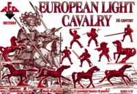 European Light Cavalry.  16 centry. Set 1 - Image 1