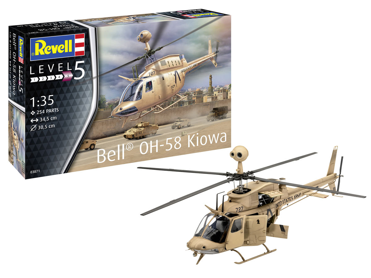 Bell OH 58 Kiowa Revell 03871