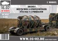 TAKOM 2030　WW2 ロンドンを震撼 させたV-2型　ロケット　移動型 V-2 Rocket Transporter + Hanomag Takom 2030