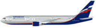 B767-300 Aeroflot silk-printed - Image 1