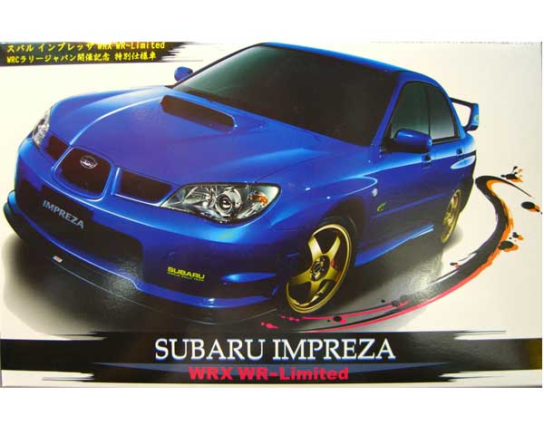 特撮 wrx Subaru Impreza Wrx WR-Limited Fujimi 189116