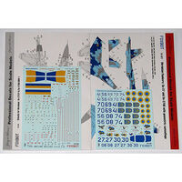 Ukrainian Flankers: Su-27 And Su-27UB With Geometric Camouflage And Stencils 72-075 - Image 1
