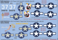 North American B-25 G/H Mitchell (Paper Doll) - Image 1