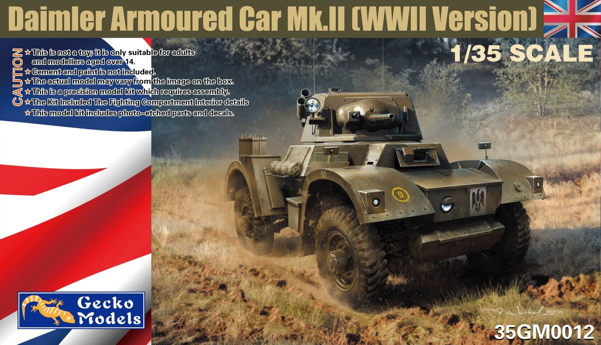 ゲッコーモデル GEC35GM0002 1/35 イギリス軍 巡航戦車 Mk.2A