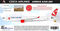 Airbus A330-300 Czech Airlines (For Zvezda Kits) - Image 1