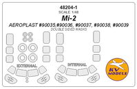 Mi-2 (AEROPLAST) - (Double sided) + wheels masks