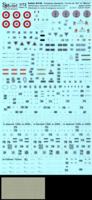 Rafale B/C/M "Standard stencils" (French versions) - /! Stencils only /!