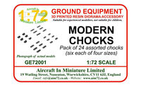 Modern Chocks (24 pcs / 6 each of 4 sizes)