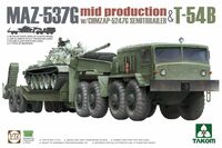 MAZ-537G mid production with CHMZAP-5247G Semitrailer & T-54B