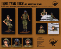 USMC Tank Crew in Vietnam War - Image 1