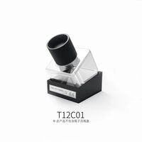 Anti-Toppling Adhesive Bottle Base (1 Bottle Position Black)