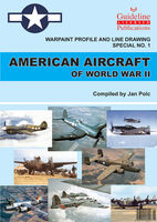Warpaint Profile & Line Drawings no 1 - American Aircraft of WWII - Image 1