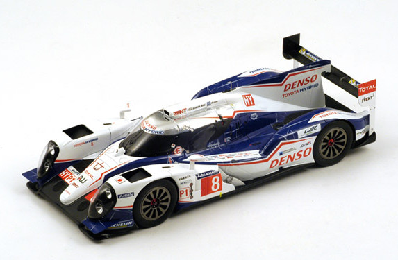SPARK 1/43 TOYOTA TS040 Hybrid Le Mans 2015 : POKER FACE 4