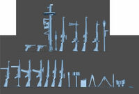Late WWII German Infantry Weapon Set - Image 1