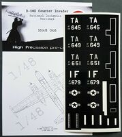 B-26K Invader Nat. Ins. & Markings