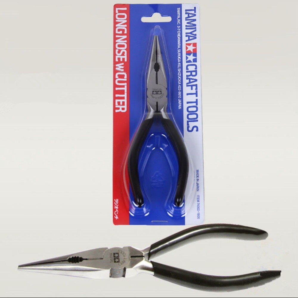 Long Nose Pliers w/Cutter Tamiya 74002