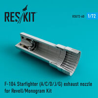 F-104 Starfighter (A/C/D/J/G) exhaust nozzle for Revell/Monogram Kit - Image 1