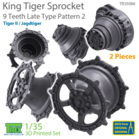 KingTiger 9 Teeth Sprockets Late Type Pattern 2 2 pieces
