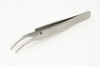 HG Angled Tweezers Round Tip