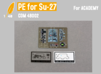 Cockpit PE for SU-27  (ACADEMY)