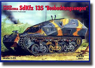 GERMAN Sdkfz.135 BEOBACHTUNGSPANZER (French captured) RPM 35013