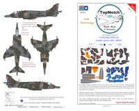BAe Harrier GR.3 - WRAP camouflage pattern paint masks (for Airfix kits) - Image 1