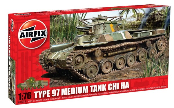 Japanese medium tank Chi Ha Tank, Type 97 Airfix 01319