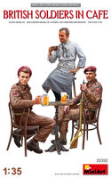 British Soldiers in Cafe - Image 1