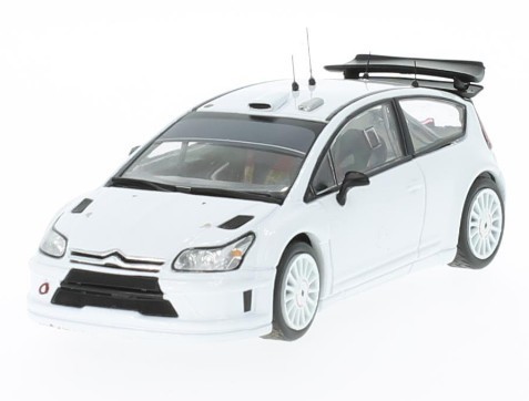 Citroen C4 WRC Plain Body Version (white including 4 spare wheels