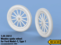 Wooden spoke wheels for Ford T-Model Type 1 - FISK