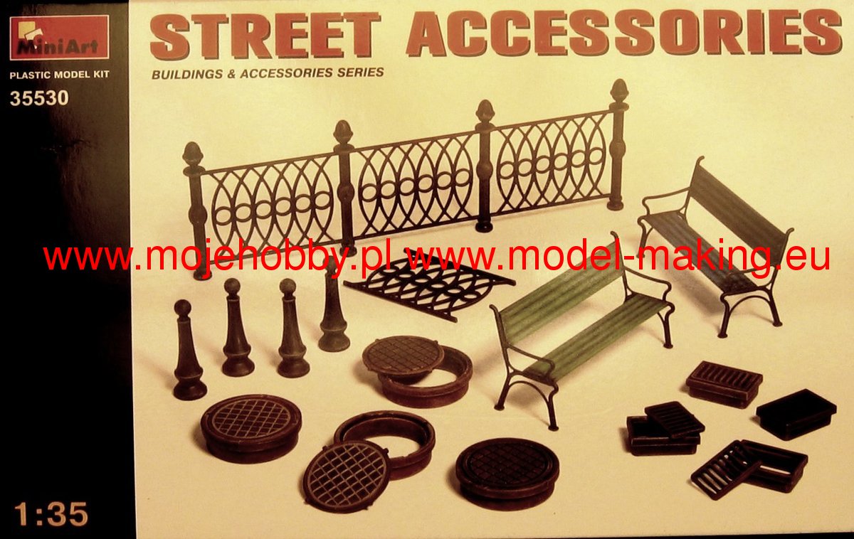 Street accessories MiniArt 35530