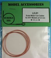 0.6mm Metal wire rope for AFV Kits