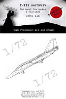 General Dynamics F-111 Aardwark - National Insignia (for Hasegawa, Italieri, Esci, Revell and Monogram kits)