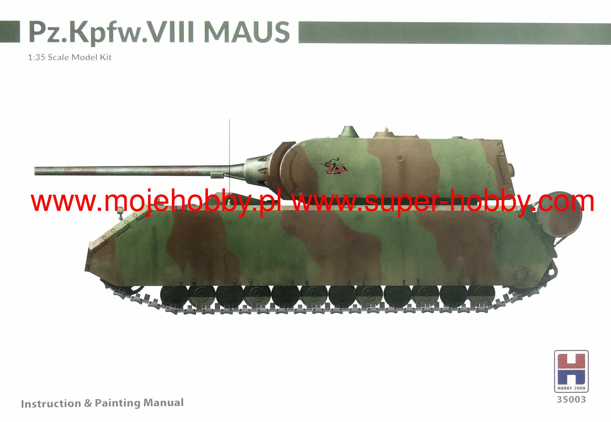 just finished a lovely Panzer VIII Maus tank (Panlos 628009