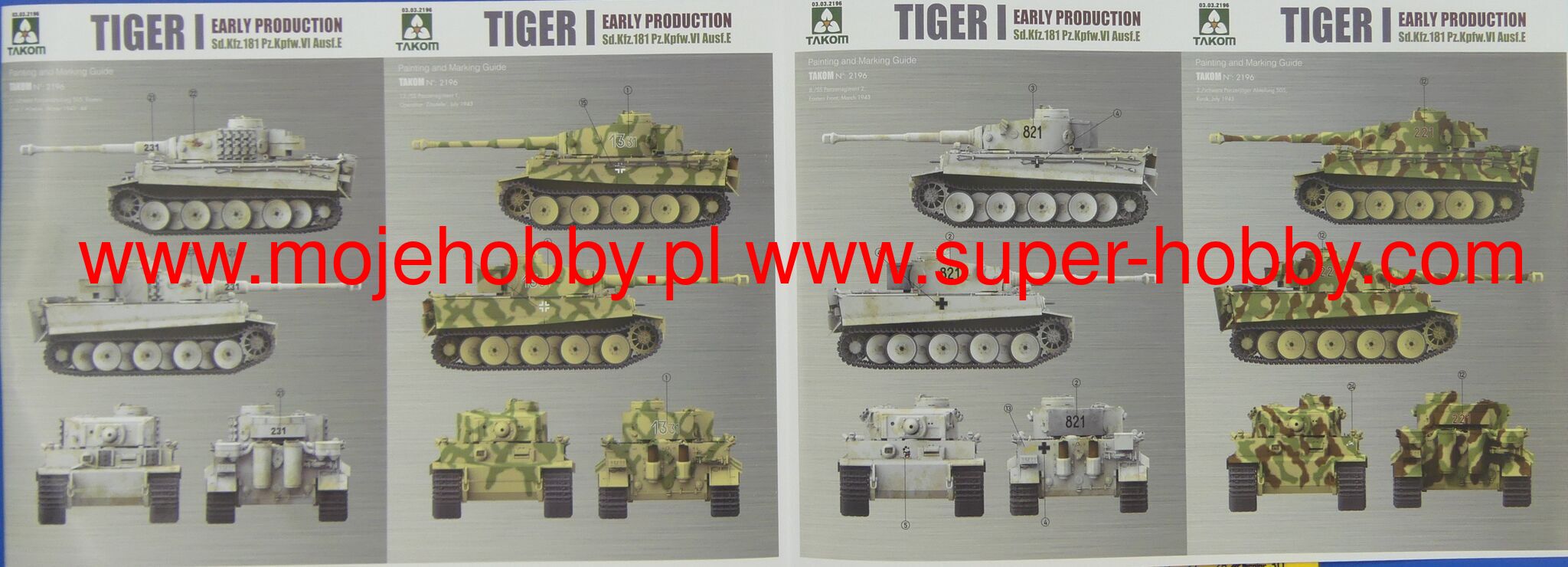 その他 Takom Tiger I Early Production 1/16 Model kit TIGER I² early production Box & 1:16 Wittmann