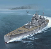 King George V - British Battleship (Model With Laser Cut Frames) - Image 1