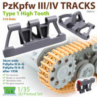 PzKpfw.III/IV Tracks Type 1 High Tooth