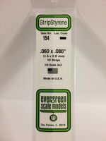 Polystyrene Strip 1,50 x 2,00 mm (35 cm) (1 pcs)