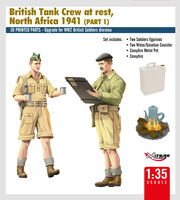 ミリタリー WWII British Tank Crewman 1/6 🪖 British Tank crew ww2・ 3D File for 3D printing・Cults