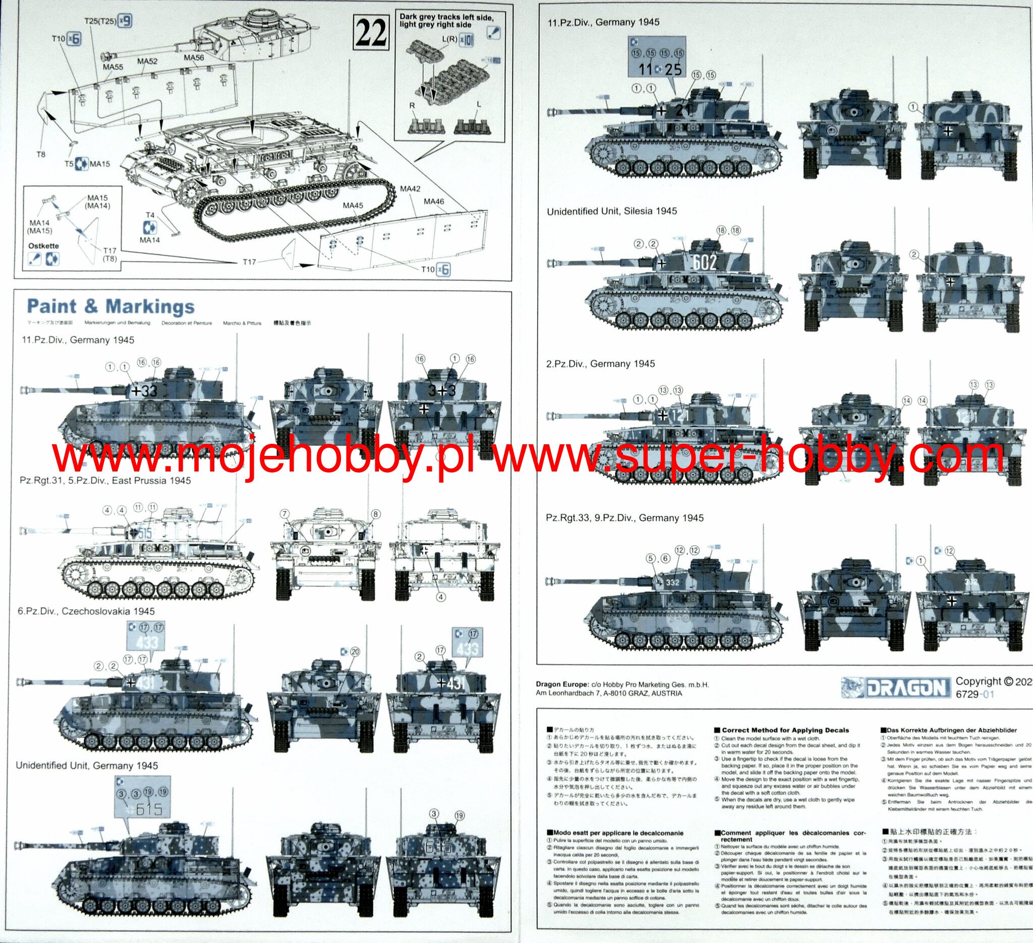 Pz.Kpfw.IV Ausf. J Last Production - Premium Edition Dragon 6729