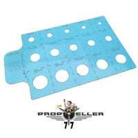 Spray Masking Airbrush Stencil No. 1