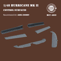 Hawker Hurricane Mk.IIb / Mk.IIc - Control Surfaces (for Arma Hobby kits)