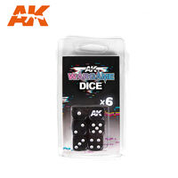 SET 6 DICE (BLACK)