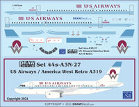Airbus A319 - US Airways America West Retro