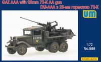 GAZ AAA With 25mm 72-K AA Gun