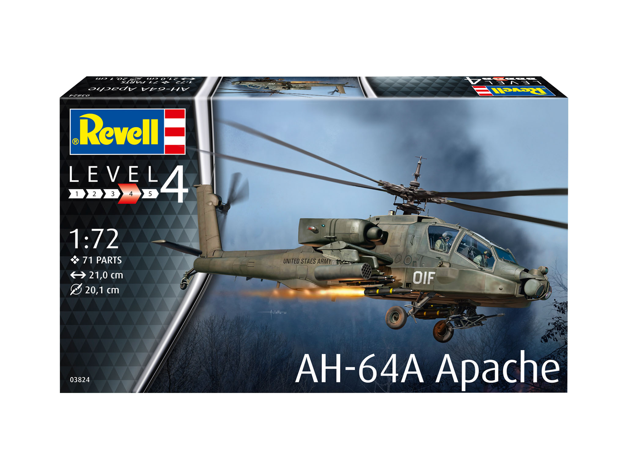 AH-64A Apache Revell 03824