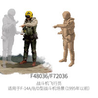 Fighter Pilot Used In Conjunction For F-14A/B/D Fighter Model Scenes (Before 1995) #10 - Image 1