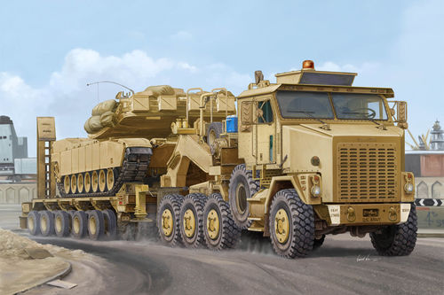 M1070 Truck Tractor and M1000 HET Semi-trailer - Image 1