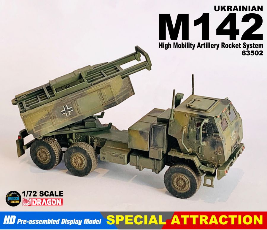Ukrainian M142 HIMARS - Die-cast model - Dragon Armor 63502 Ukrainian M142 HIMARS - Die-cast model - Dragon Armor 63502