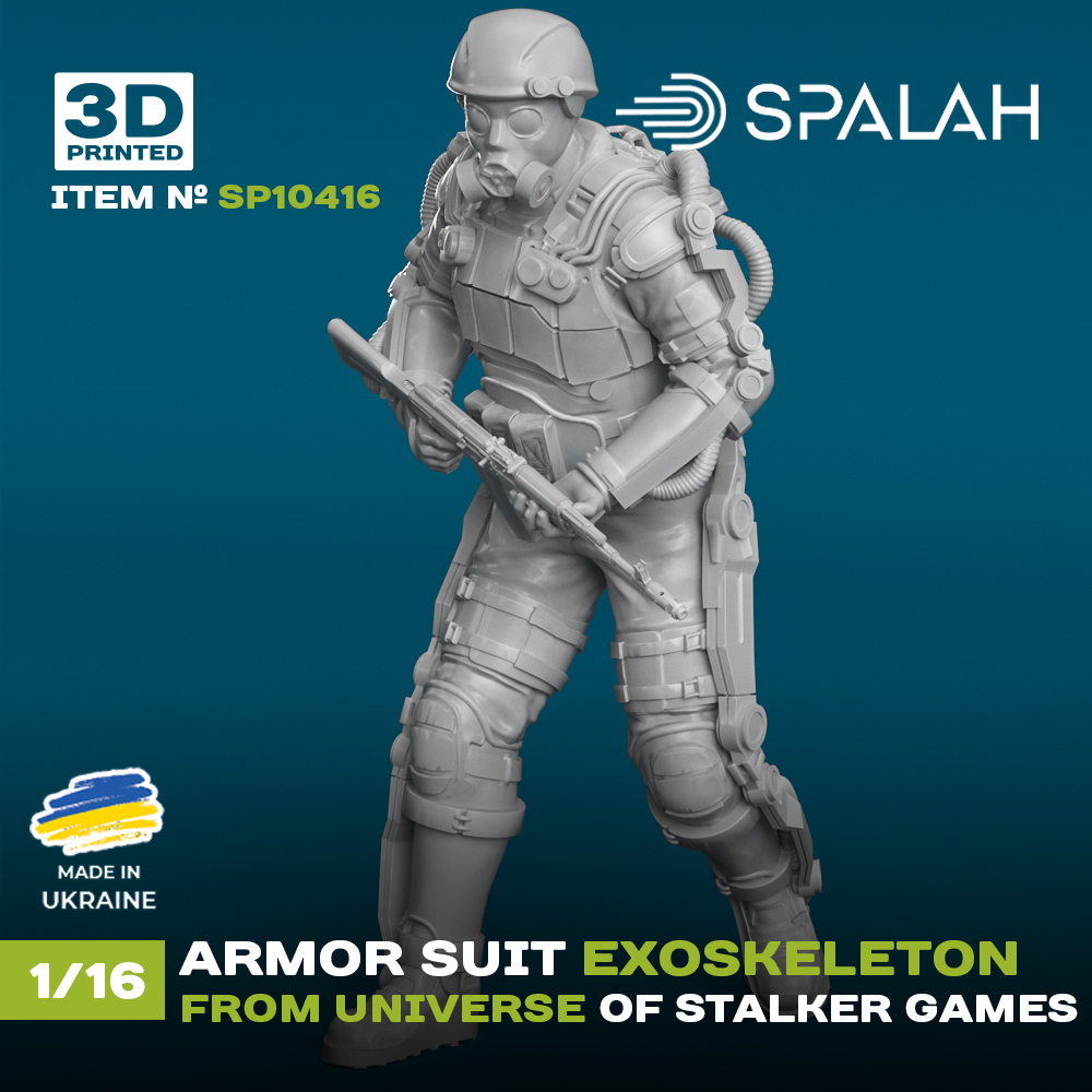 1:16 Armor Suit Exoskeleton From Universe Of 'Stalker' Games